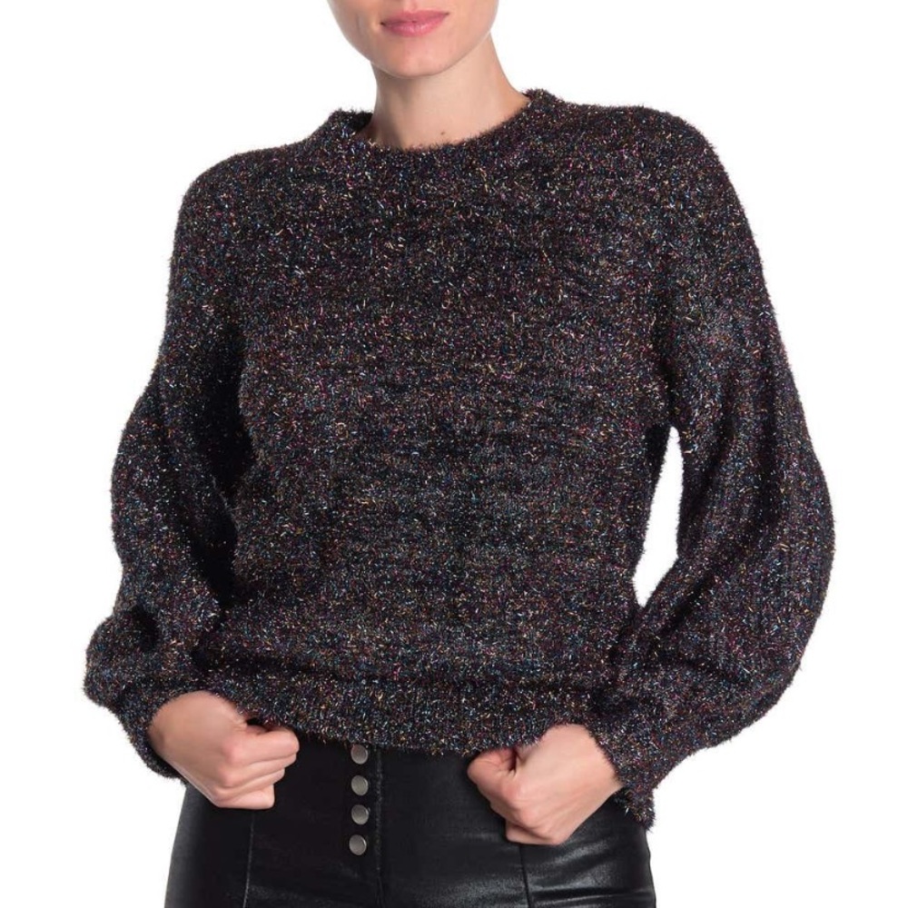 DO+BE metallic sparkle sweater
